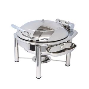 Juego de buffet de lujo de acero inoxidable con calentador, tapa abierta o colgante y horno con calefacción, suministros duraderos para hoteles - Product Image 5