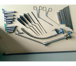 Ensemble de rétracteurs tubulaires – Kit d'instruments chirurgicaux professionnels en acier inoxydable pour la rétraction des tissus et l'exposition des tissus mous en chirurgie - Product Image 5