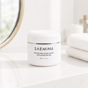 Crema de gel calmante, crema de gel facial, gel hidratante de aloe, gel refrescante para el rostro, crema para piel sensible, hidratante antioxidante - Product Image 3