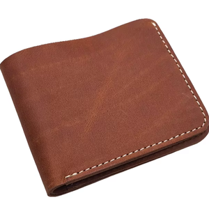 Vintage Brown Genuine Leather <b>Card</b> <b>Wallet</b>-Multi-Function & Portable - Product Image 1