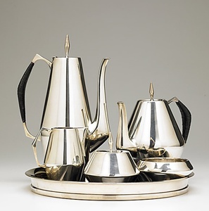 Luxury <b>tea</b> & coffee <b>set</b> silver plated <b>tea</b> <b>set</b> stainless steel teapot <b>set</b> modern serve ware designer coffee pot premium <b>tea</b> - Product Image 1