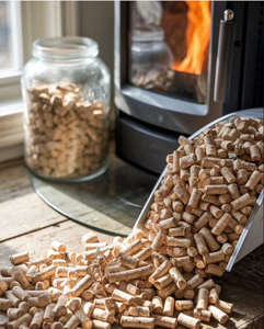 Pellets de Madera de Biomasa de Primera Calidad para Calderas Industriales, Plantas de Energía Renovable y Calefacción Sostenible - Product Image 3