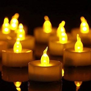 24x Candele LED a Batteria Effetto Fiamma Tremolante, Senza Fiamma Reale, per Forniture Promozionali per Feste - Product Image 2