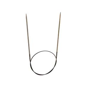 Agujas de Tejer Circulares para Tejer a Mano, Cable Flexible y Suave, Agujas Ligeras y Duraderas para Suéteres, Bufandas, Manualidades - Product Image 1