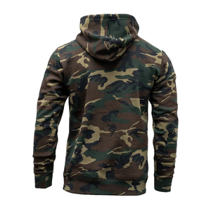 Wholesale Oversized Camouflage Hoodie For Men Women Casual Wear Pullover Long Sleeve Heavyweight Camo Hoodie - Product Image 2