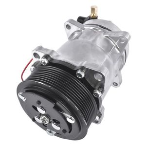 Replacement AC Compressor with Clutch for TM16 TM 16 8 Groove 12 Volt Aluminum 103 56120 488 46120 Air Compressors - Product Image 4
