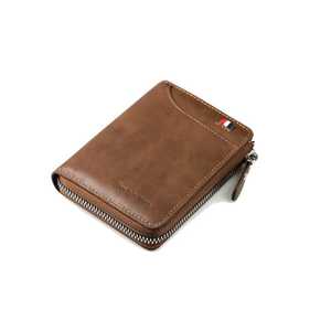 Professional Men's Leather <b>Wallet</b> with <b>Secure</b> Anti Theft Technology European Fashion Look Slim Lightweight and Durable - Product Image 4