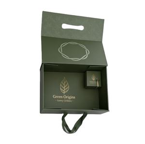 <span class=keywords><strong>Caja</strong></span> <span class=keywords><strong>de</strong></span> Embalaje <span class=keywords><strong>de</strong></span> Lujo con Cierre Magnético, Cartón Rígido Plegable para Pequeñas Empresas, Impresión <span class=keywords><strong>de</strong></span> Logotipo Personalizada con Cinta - Product Image 1