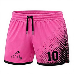 Pantalones Cortos de Fútbol para Hombre de Secado Rápido con Cordón Ajustable, Pantalones Deportivos Sublimados Personalizados, Pantalones de Entrenamiento para Jugadores, Material de Alta Calidad - Product Image 1