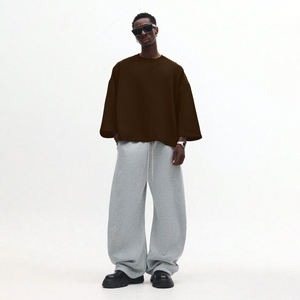 Sudadera Deportiva Personalizada para Hombre, Tejido Grueso, Ecológica, Corte Holgado, Hombros Caídos, Cuello Redondo, Manga Larga, Poliéster/Algodón - Product Image 5