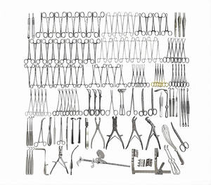 Juego de Instrumentos para Toracotomía, Cirugía Torácica Mayor y Menor, 140 Piezas - Product Image 1