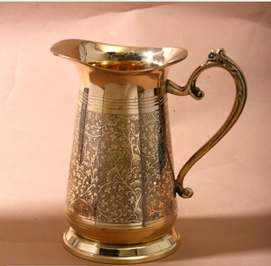 Royal Nakaashi Luxury Brass Jug for Cocktail Use-Portable Reusable Anti-Slip Multifunction & Washable - Product Image 1