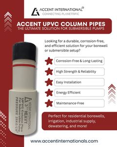 ท่อเสา UPVC รับน้ำหนักได้สูงสำหรับปั๊มจุ่มใต้น้ำ ท่อหลักสำหรับบ่อน้ำที่ทนทาน - Product Image 4