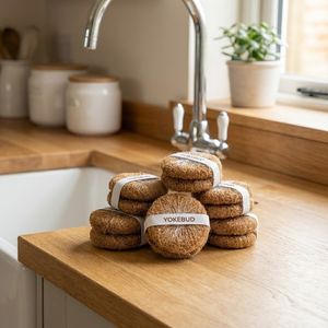 Esponja de Limpieza de Fibra Natural Biodegradable para Cocina, Estropajo de Coco Ecológico al por Mayor, Fibras Naturales, Fábrica OEM - Product Image 4