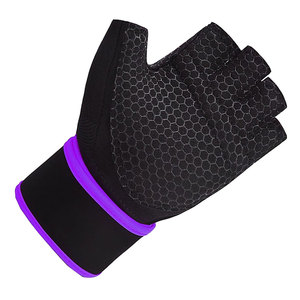 Unisex Gym Gloves Durable Abrasion Resistant Stretchable <b>Material</b> Top Classic Modern Design Weightlifting Workout Exercise Glove - Product Image 2