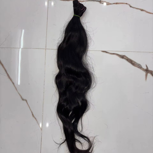 Extensiones de Cabello Humano Remy Indio Natural con Punta I, Pre-Adheridas con Queratina, Lisas, Doble Trama, Venta al por Mayor - Product Image 1