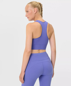 Crop top personnalisé pour femmes, été, slim, uni, noir, coton, élasthanne, débardeur sexy pour femmes, filles, femmes, sans manches - Product Image 5