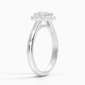BOJ <b>Ring</b> 0111 Round Cut 925 <b>Silver</b> Lotus Flower Prong Setting <b>Solitaire</b> Diamond <b>Ring</b> 2ct D Color VVS1 Moissanite GRA Certified - Product Image 2