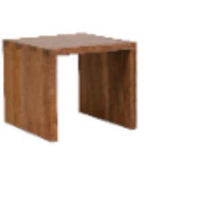 Mesa Auxiliar para Muebles de Jardín, Estructura de Madera de Teca, Material Premium con Diseño Minimalista - Product Image 6