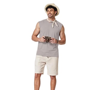 Camiseta Deportiva sin Mangas de Cuello Redondo para Hombre, Transpirable, Personalizada, de Alta Calidad, para Entrenamiento, Corte Musculoso, para Baloncesto - Product Image 1