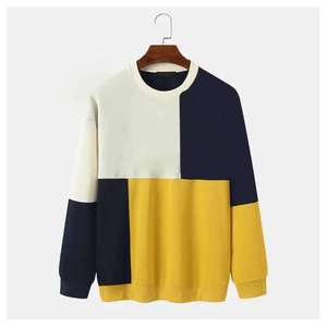 Sudadera Personalizable Unisex de Otoño, Casual, de Color Sólido, 100% Algodón Orgánico, de Secado Rápido, con Cuello Redondo y Bordado - Product Image 1