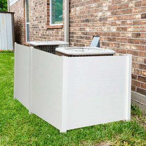 Lot de 2 clôtures extérieures à piquets et 3 piquets de fixation en forme de croix, treillis et portails de clôture de qualité supérieure - Product Image 3