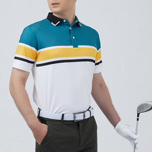 Polo de hombre personalizado con cuello de bombardero y diseño de doble botón: exclusivamente de Vietnam - Product Image 2