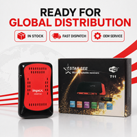 Décodeur satellite CKZX personnalisé Full HD DVB-S2 H.265 avec USB PVR HDMI Mini AV
