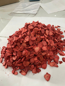 Fresas enteras liofilizadas, fruta seca dulce en paquete a granel para refrigerios, yogur, cereales, ingredientes para postres, fruta comestible - Product Image 4
