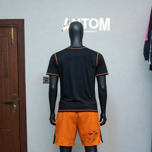 เสื้อผ้าผู้ชาย ชุดเซ็ต 2 ชิ้น เสื้อ+กางเกงขาสั้น แห้งเร็ว ผ้าฝ้าย 100% สไตล์ลำลอง สตรีทแวร์ ลายพิมพ์ รับทำโลโก้ของคุณเอง บริการ OEM - Product Image 4