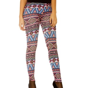 Leggings pour filles à faible MOQ, extensibles, très demandés, tie-dye, designs vintage uniques, collants de fitness style motard, leggings de yoga - Product Image 5