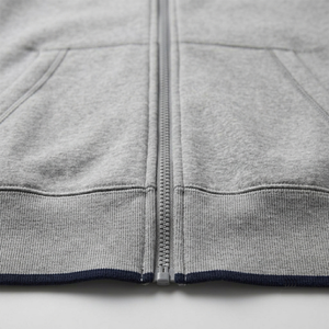 Men's Gray Full Zip Hooded <b>Fleece</b> Sweatshirt Regular Fit Casual Autumn Wear Full Zipper <b>Lined</b> Outdoor Men's <b>Fleece</b> <b>Jacket</b> - Product Image 3