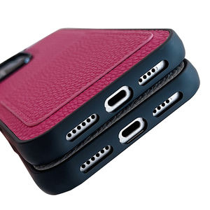 Étui en cuir découpé avec fente pour cartes pour iPhone 17 16e 15 14 Pro Max Plus - Product Image 4