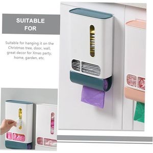 Dispenser da Parete per Sacchetti di Plastica, Porta Sacchetti per Rifiuti Domestici e Sacchetti da Cucina - Product Image 2