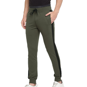 Pantalon de survêtement décontracté en molleton 100 % coton pour homme, avec logo personnalisé, haute qualité, respirant et extensible dans les quatre sens - Product Image 3