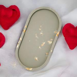 Plateaux décoratifs en résine RR ENTERPRISES, formes ovales et rondes, pour décorer la maison - Product Image 6