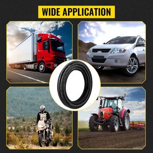 Tubo Idraulico in Gomma a Spirale da 1/2 Pollice x 100 Piedi, 4000 PSI con 2 Treccia in Filo d'Acciaio ad Alta Resistenza, Ricambi per Macchinari - Product Image 5