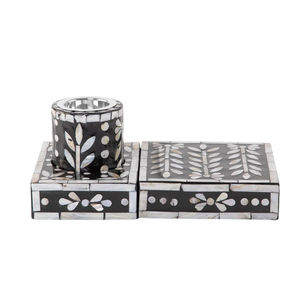 Ensemble de boîtes à bakhoor en nacre en gros, brûleur d'encens pour le marché du Moyen-Orient, idéal pour le Ramadan et l'Aïd - Product Image 2