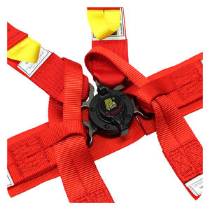 Ceinture de sécurité de course à 6 points en polyester certifiée FIA 8853-2016, 2 pouces, longue durée de vie pour voiture de course RCU-1004W - Product Image 4