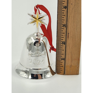 Campana de Latón Brillante de Venta Caliente, Decoración de Pared, Campana de Navidad, Diseño Personalizado, Campana de Latón Montada en Pared para Navidad - Product Image 2