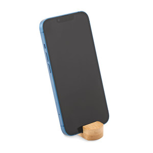 Mini porta cellulare in bambù che promuove un accessorio elegante ed ecologico - Product Image 1