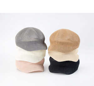 Women's Lightweight <b>Summer</b> Paper <b>Straw</b> Newboy Cap Character-Style Cowboy <b>Hat</b> for Travel Fishing Sports Casual Business Cycling - Product Image 4