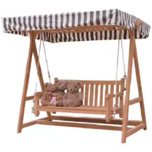 Best-selling teak wood <b>swing</b> for two, suitable for the garden or <b>patio</b> a sturdy and durable <b>swing</b>. - Product Image 2