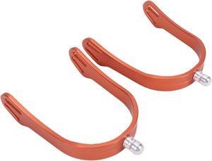 Horse Spurs with Replaceable <b>Pins</b> | Aluminum Alloy English Equestrian Spurs for Training and Riding - Product Image 4