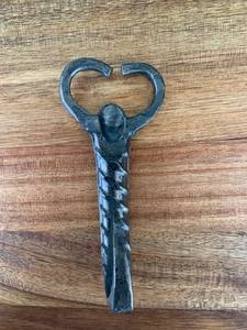 Décapsuleur porte-clés en fonte métallique personnalisé, écologique, à bords lisses, 3 lames, manuel, compatible lave-vaisselle, en gros - Product Image 6