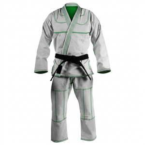 Uniforme de Competición de Artes Marciales, Venta al Por Mayor, Logotipo Personalizado, Transpirable, Ecológico, para Judo/Jiu-Jitsu/BJJ/Karate - Product Image 4
