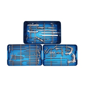 Kit d'instruments chirurgicaux orthopédiques réutilisables pour la reconstruction osseuse et la chirurgie des traumatismes, pour la pose de clous interverrouillables - Product Image 2