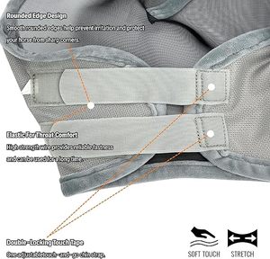 Stainless Steel Spandex Stretchable UV-Blocking Equine Fly Moldable <b>Ear</b> <b>Covers</b> Adjustable Comfort Mesh Straps - Product Image 5