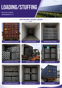 Fabricante Profesional de Cimentaciones de Tornillos de Tierra Galvanizados para Aplicaciones Globales - Product Image 6