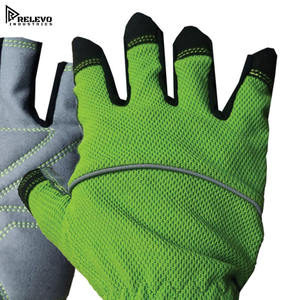 ถุงมือขับขี่มอเตอร์ไซค์แบบไร้นิ้ว คุณภาพสูงใหม่ ป้องกันการกระแทก ระบายอากาศ แห้งเร็ว ปรับแต่งได้ สำหรับผู้ใหญ่ทุกเพศ - Product Image 4